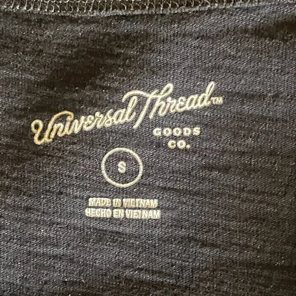 Universal Thread Casual Tee-Shirt Midi Dress Sz S Tie Dye Stripe #134P - Picture 5 of 6